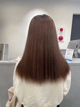 ロング ♡似合わせハイトーン ♡maiのヘアスタイル