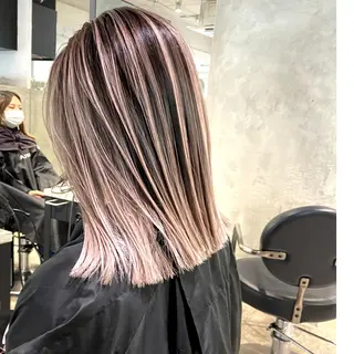 セミロング 朝倉 啓太のヘアスタイル