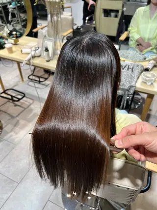 縮毛矯正/艶カラー Gaiのヘアスタイル