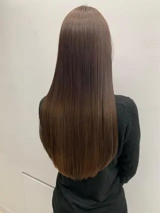 ロング 韓国ヘア🕊村上 ののこ🕊のヘアスタイル