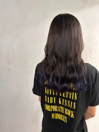 セミロング カラー パーマ ヘアアレンジ メンズ キッズ #tag 稗田綾加のヘアスタイル