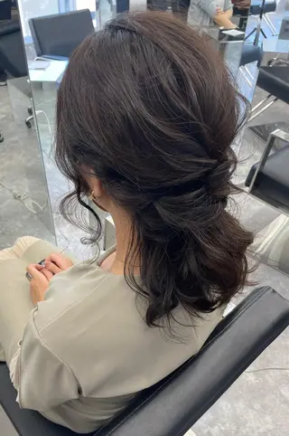 ヘアアレンジ Eirデザイナーズ サロン心斎橋柳野のヘアスタイル