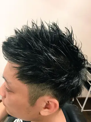 ショート メンズ 向井 優汰のヘアスタイル