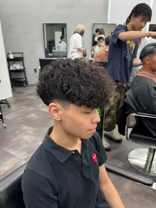 ショート パーマ 🦁メンズ神特化🦁 12月限定/隆太郎のヘアスタイル