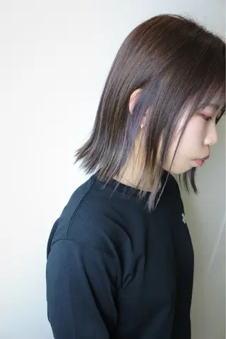 ミディアム カラー 土居 正季のヘアスタイル