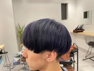メンズ ブリーチ守口 rikiyanのヘアスタイル