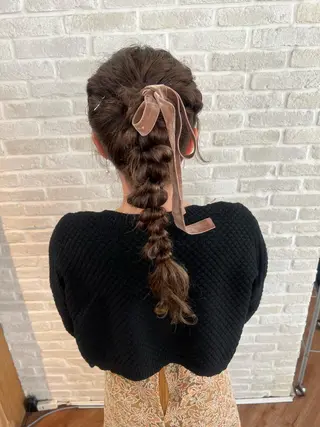ロング ヘアアレンジ Topstylist YUKIのヘアスタイル