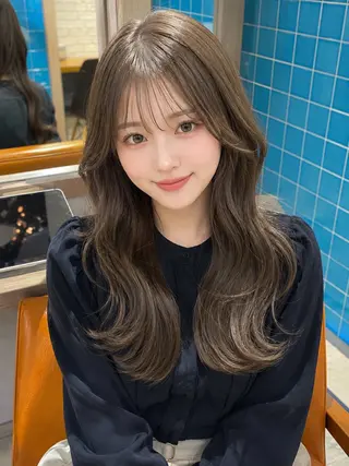 ロング 🐻結んでも可愛い hair EMI🐻のヘアスタイル