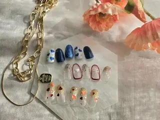 ネイル CREST(天王寺) 吉美 yoshimiのネイルデザイン