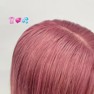 カラー 🪸店長ハイトーン エクステmisakiのヘアスタイル