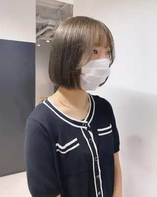 ショート カラー マンツーマン半個室 tamuraのヘアスタイル