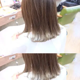 ミディアム カラー 🟦髪質改善6年 💊YAMAMOTOのヘアスタイル