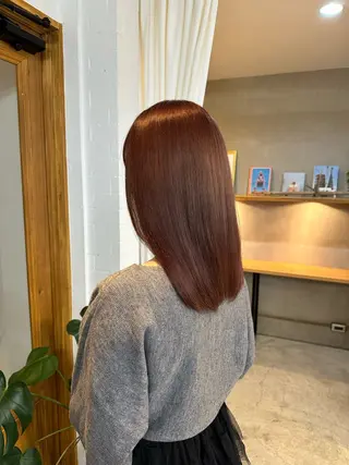ミディアム 縮毛矯正＆髪質改善 特化/ゆいのヘアスタイル