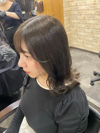 ミディアム 美髪ヘア 🤍erikaのヘアスタイル