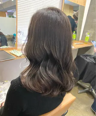 ミディアム カラー 和歌山髪質改善 那須優太のヘアスタイル
