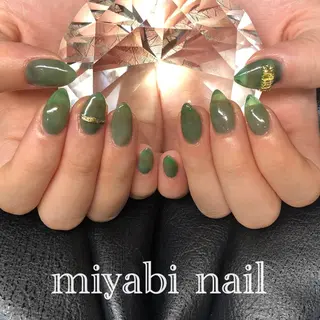 ネイル miyabi nail 桂川駅近くのネイルデザイン