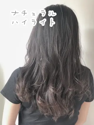 ロング カラー 似合わせ専門美容師 なかじまのヘアスタイル