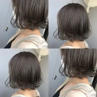 ロング カラー レイヤーカット 韓国ヘアayameのヘアスタイル