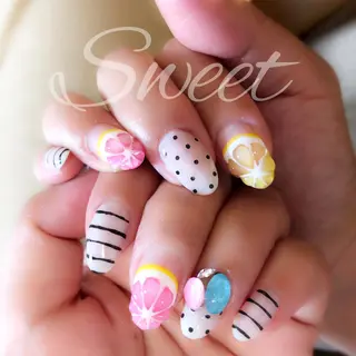 ネイル sweet 仲野陽子のネイルデザイン
