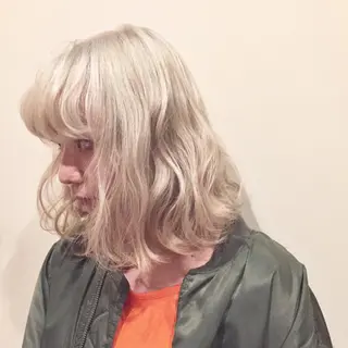 ミディアム カラー 🐝 hachi🐝のヘアスタイル