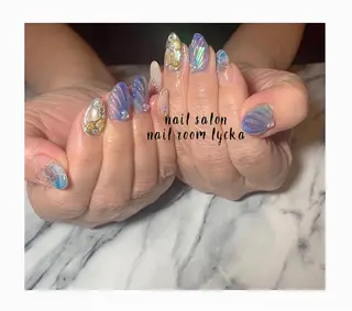 ネイル ﾈｲﾙﾙｰﾑﾘｯｶ 𝐦𝐚𝐲𝐮のネイルデザイン