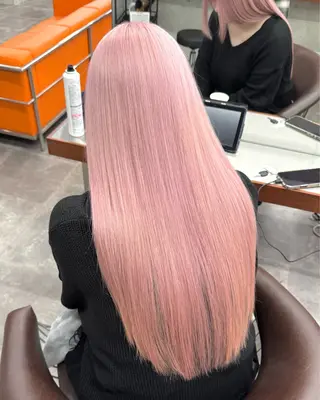 ロング カラー ブリーチ　ハイトーン 特化🌈フジタハルキのヘアスタイル