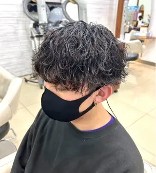 パーマ メンズ メンズパーマ特化森田 真衣🌟のヘアスタイル