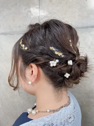 ヘアアレンジ 坂本 沙也加のヘアスタイル