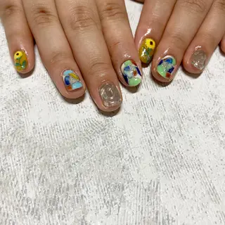 ネイル Emanail 枚方 yoshimiのネイルデザイン