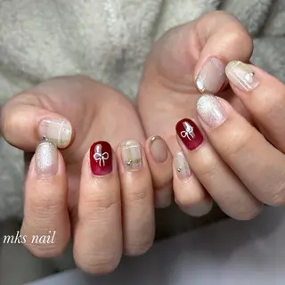 ネイル mks＊nail //  枚方長尾のネイルデザイン