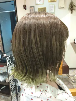 ショート カラー 神野 洸都のヘアスタイル