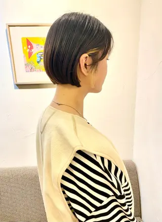 ショート Hanon hair＆relaxation所属・🌿‬Hanon 藤井よし乃🌿‬のヘアスタイル