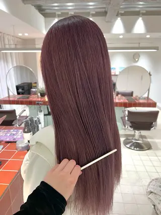 カラー saya / 透明感カラー🤍🫧のヘアスタイル