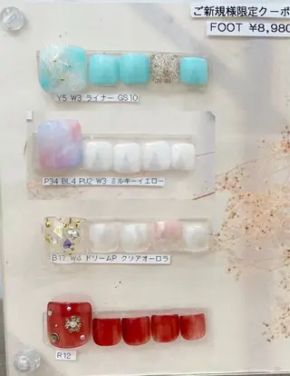 ネイル LUCULIA 渡邉のネイルデザイン