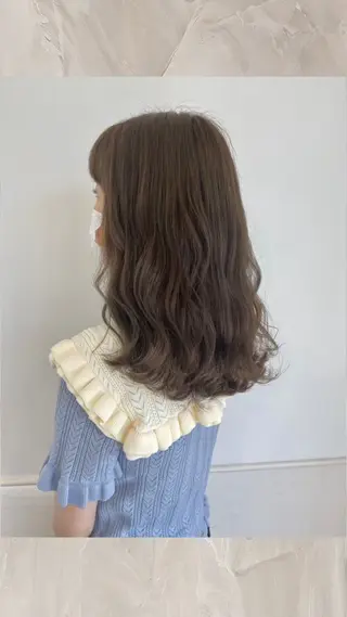 セミロング ParveMix / 横谷 日菜子 ❤︎のヘアスタイル