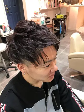 カラー メンズ 松井 博徳のヘアスタイル