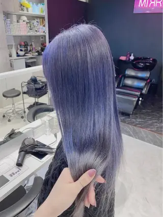 ミディアム カラー ヘアアレンジ 韓国ヘア 🦋KIRA🦋のヘアスタイル