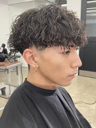 ショート パーマ メンズ SENTA✨メンズ パーマ✨fifth栄のヘアスタイル
