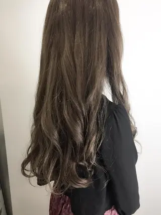 ロング カラー 原宿サロン代表 デザインカラー伊藤卓のヘアスタイル