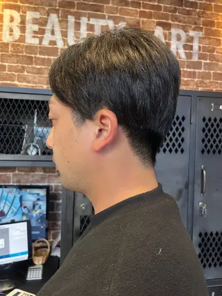 ショート メンズ 久木原 ゆりのヘアスタイル
