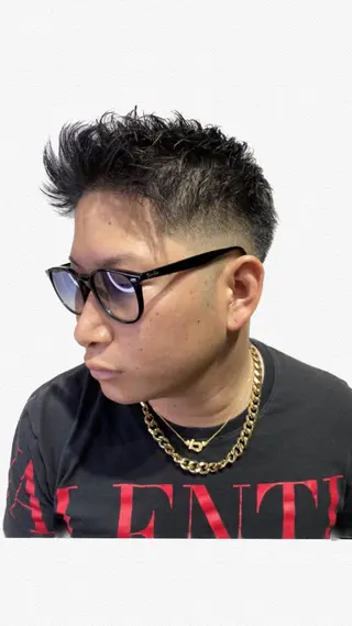 ショート メンズ ✨デザインカラー✨ ✂️kouki✂️のヘアスタイル