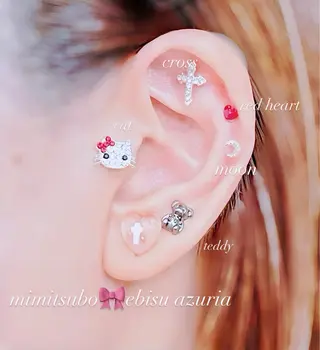 エクパ韓国束感まつげ 🎀耳つぼジュエリーのその他イメージ