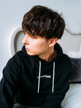 ショート パーマ 🦔古谷 菜々花🌿‬のヘアスタイル