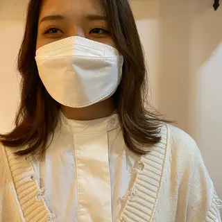 ミディアム ショート& パーマ　坂本のヘアスタイル