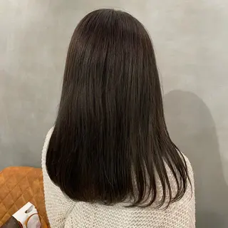 ロング メンズ縮毛矯正 ブリーチカラー/まやのヘアスタイル