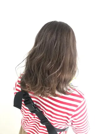 ミディアム カラー Rayt hair レイトヘアーのヘアスタイル