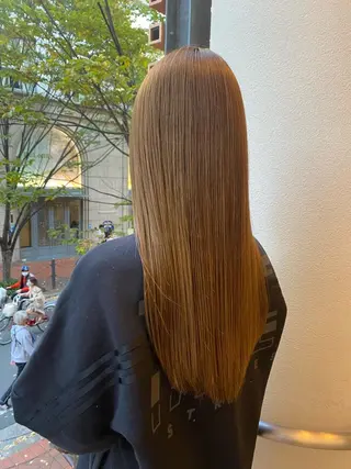 ロング カラー unopulir 景山　凌のヘアスタイル