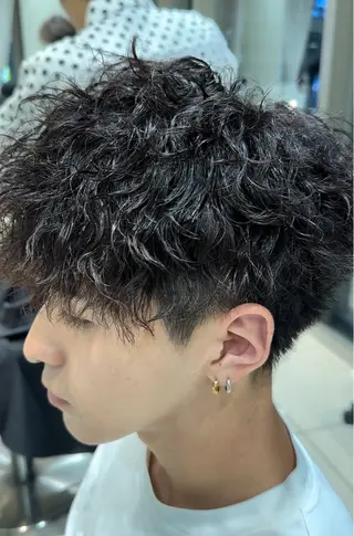 パーマ メンズ 🍀メンズパーマ職人 池袋🍀Yuraのヘアスタイル