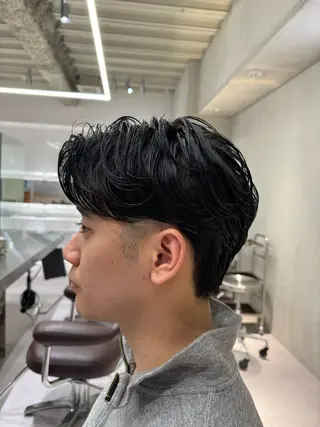 パーマ メンズ メンズ特化ニュアンス パーマ RYOのヘアスタイル