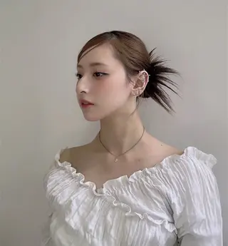 ヘアアレンジ 池袋/艶カラー/ さやかのヘアスタイル